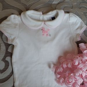 💞Janie and Jack Poodle Onesie 6-12 Months 💞